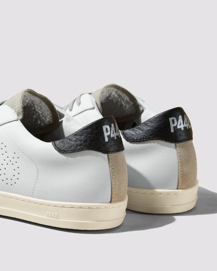 WomenMen Low Tops P448 John WhiteBlack WomenMen Low Tops P448 John WhiteBlack