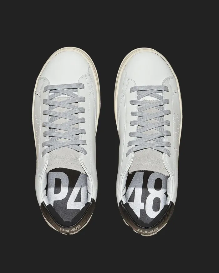 WomenMen Low Tops P448 John WhiteBlack WomenMen Low Tops P448 John WhiteBlack
