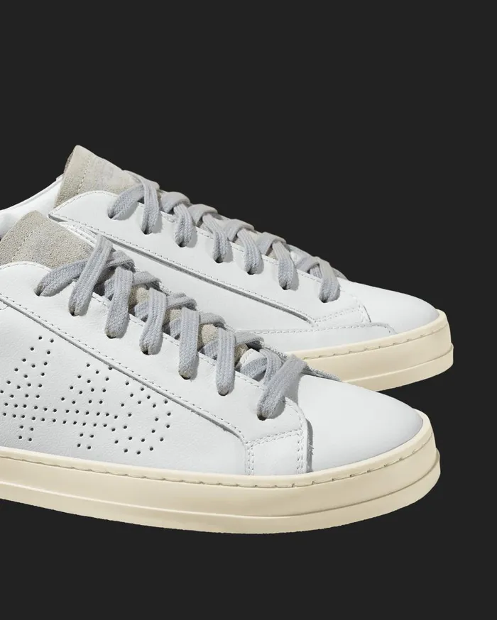 WomenMen Low Tops P448 John WhiteBlack WomenMen Low Tops P448 John WhiteBlack
