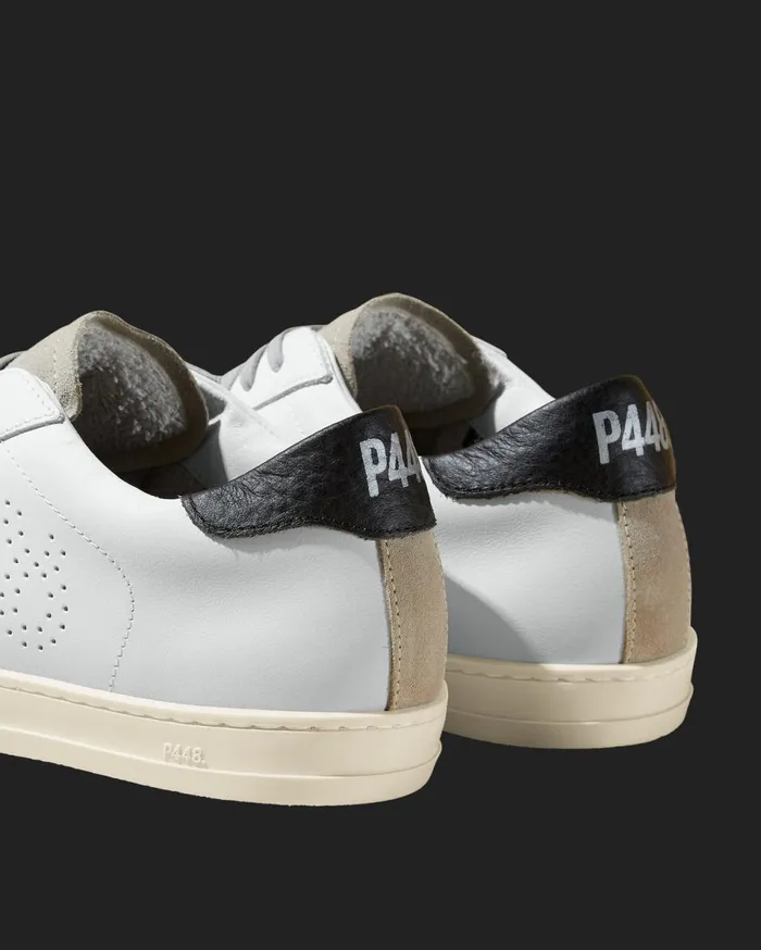WomenMen Low Tops P448 John WhiteBlack WomenMen Low Tops P448 John WhiteBlack