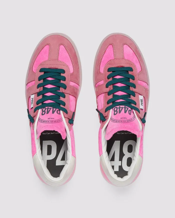 WomenMen Low Tops P448 Monza Neon Pink
