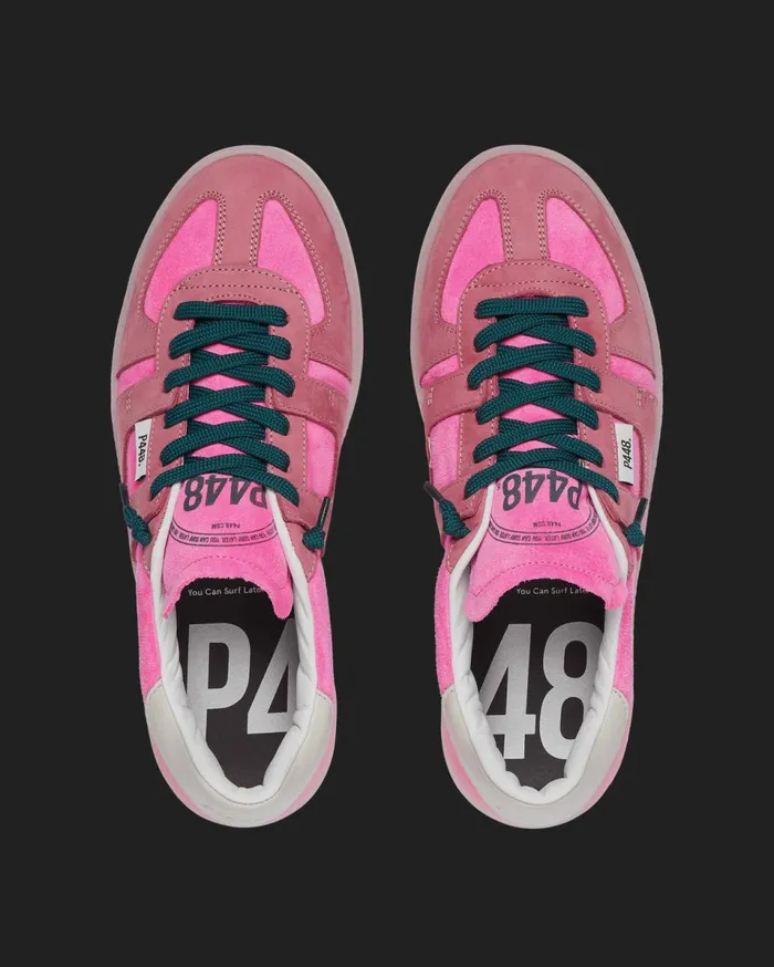 WomenMen Low Tops P448 Monza Neon Pink WomenMen Low Tops P448 Monza Neon Pink