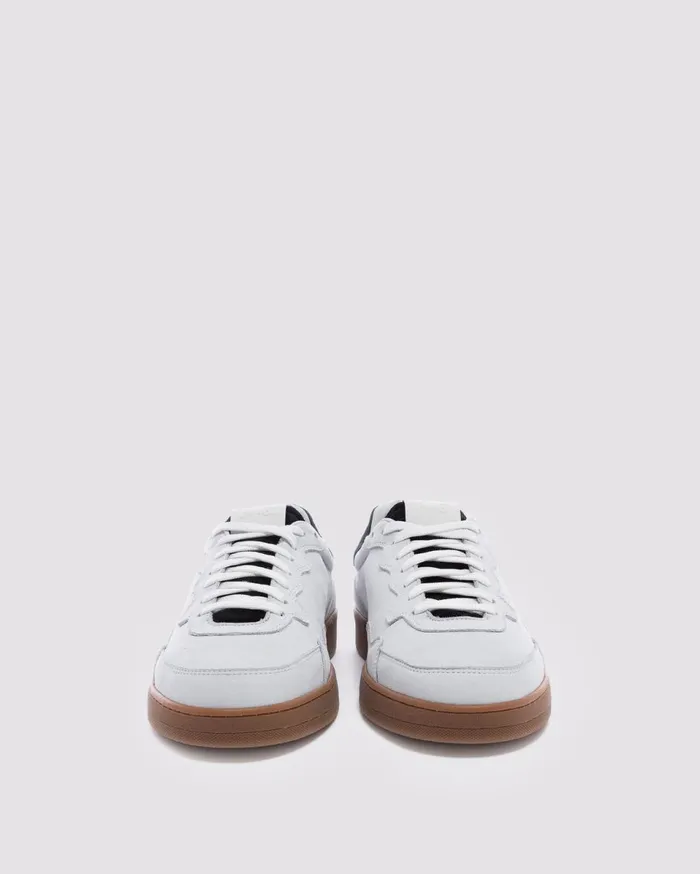 WomenMen Low Tops P448 Vert WhiteNero