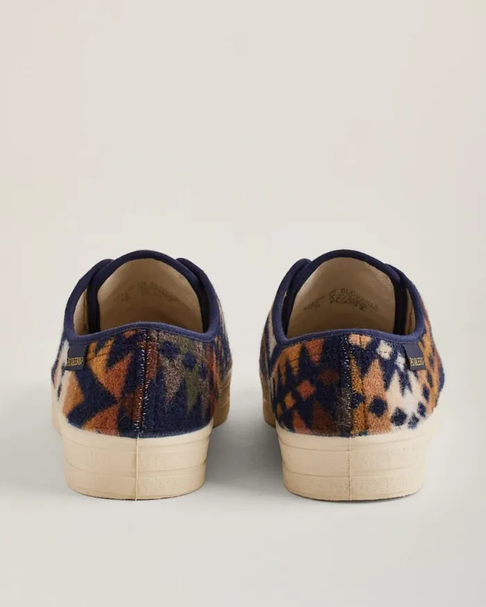 WomenMen US RUBBER CO X PENDLETON MISSION TRAIL LOW TOPS Navy Pendleton Shoes and Sandals
