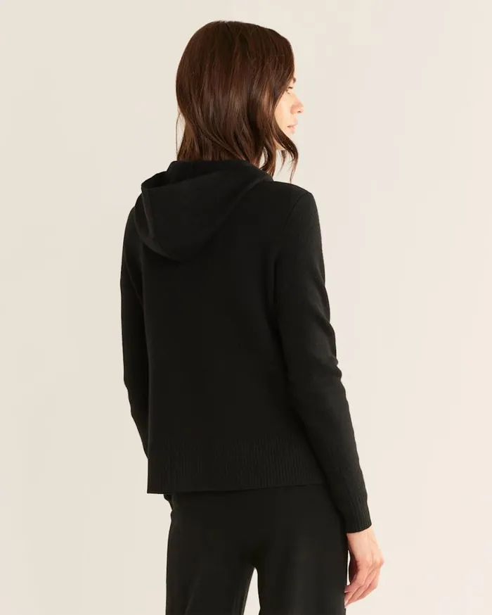 Women MERINO PULLOVER HOODIE Camel Heather Pendleton Sweaters