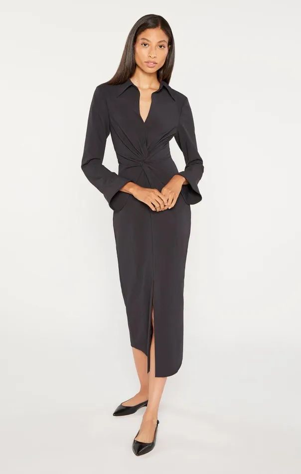 Women Midi Mckenna Dress Black Cinq Sept Midi