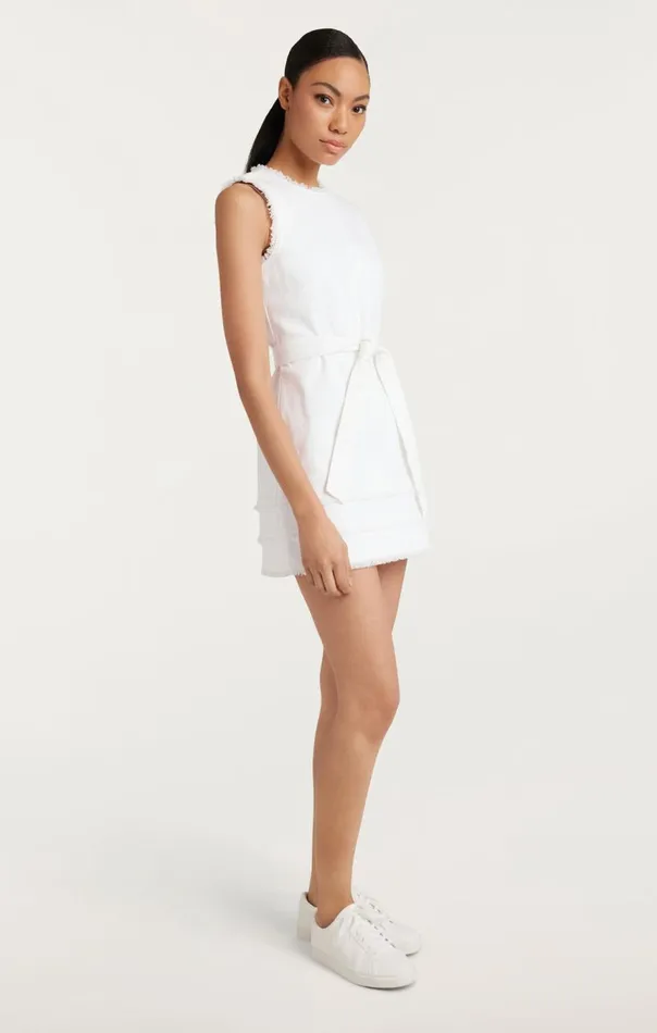 Women Mindie Dress White Cinq Sept Mini