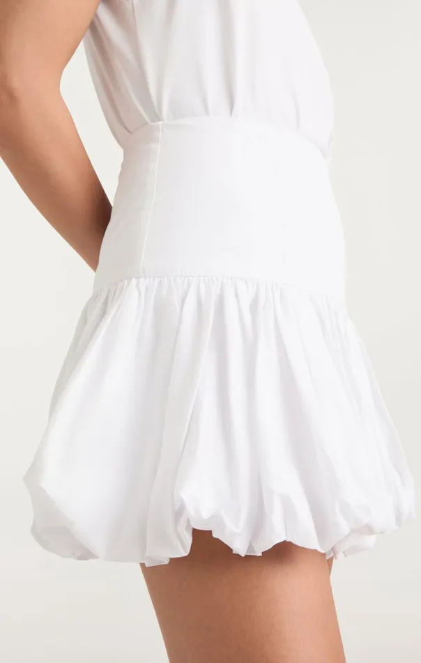 Women Mini Ellah Skirt White Cinq Sept Skirts