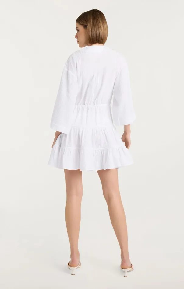 Women Mini Torey Dress White Cinq Sept Mini
