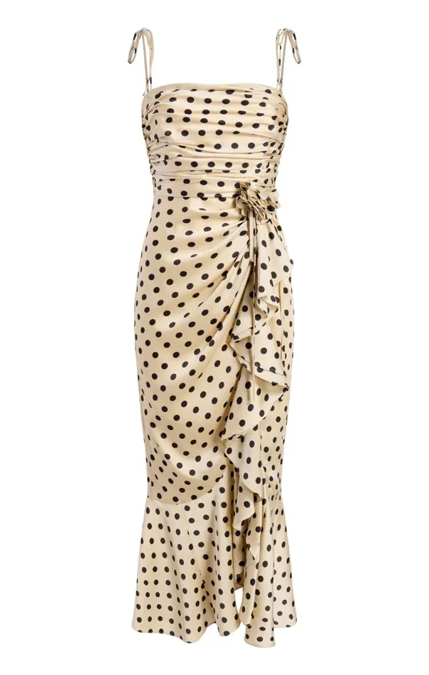 Women Mireya Dress Gardeniablack Cinq Sept Midi
