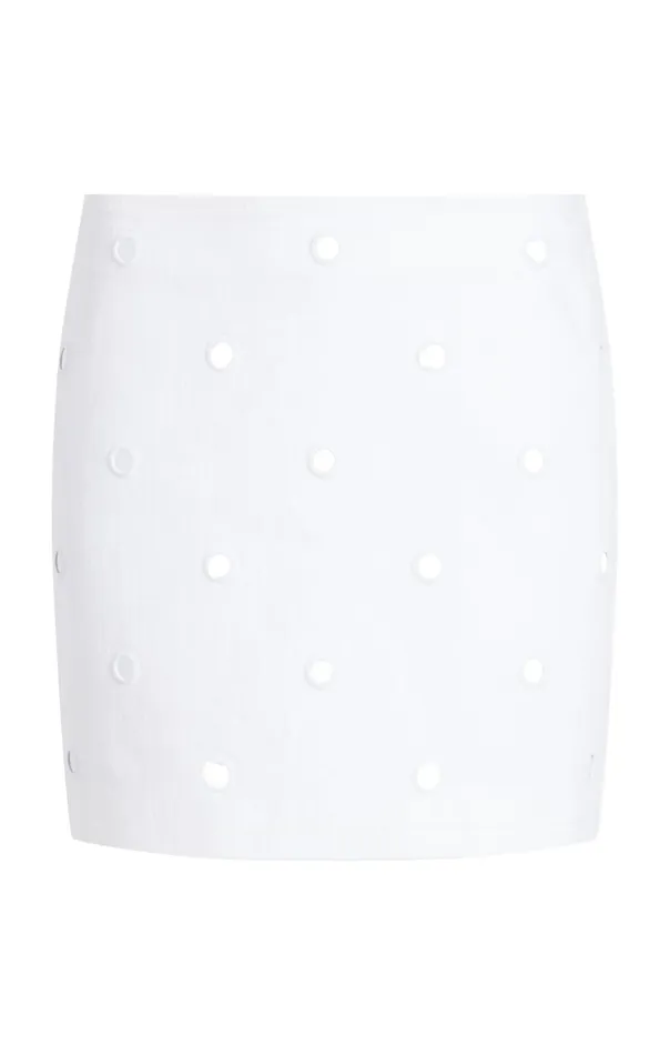 Women Mirror Denim Doris Skirt Whitewhite Cinq Sept Denim