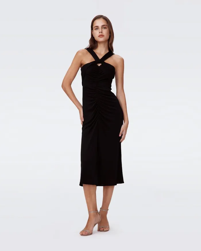 Women Neely Dress Black DVF Dresses