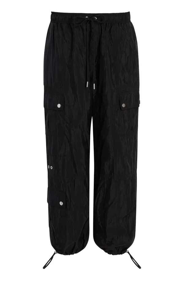 Women Nitsan Parachute Pant Black Cinq Sept Pants