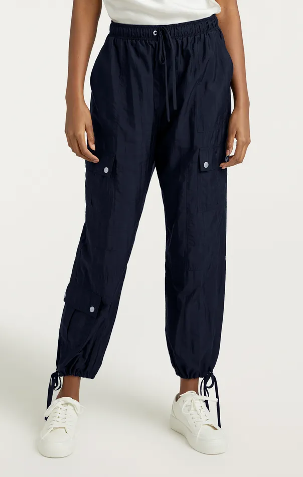 Women Nitsan Parachute Pant Navy Cinq Sept Pants
