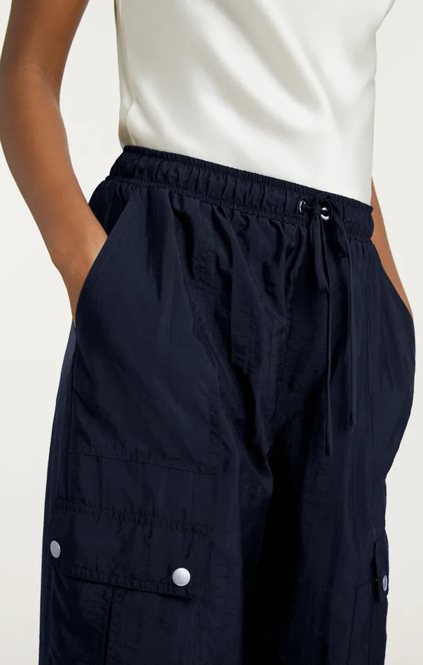 Women Nitsan Parachute Pant Navy Cinq Sept Pants