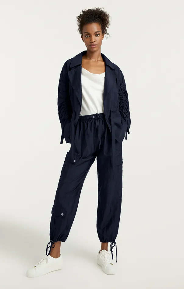 Women Nitsan Parachute Pant Navy Cinq Sept Pants