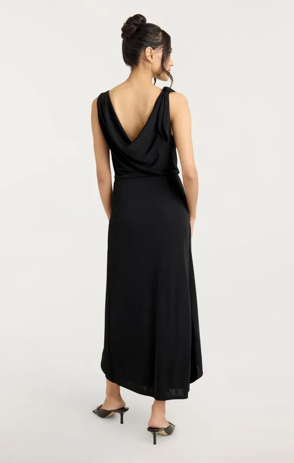 Women Odin Dress Black Cinq Sept Midi