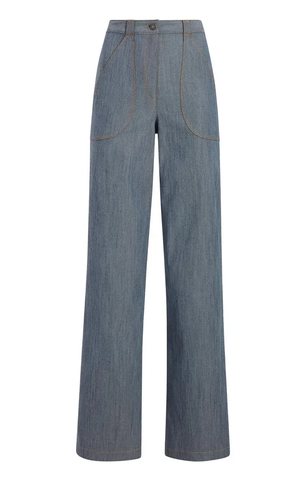 Women Paco Pant Lightindigo Cinq Sept Pants