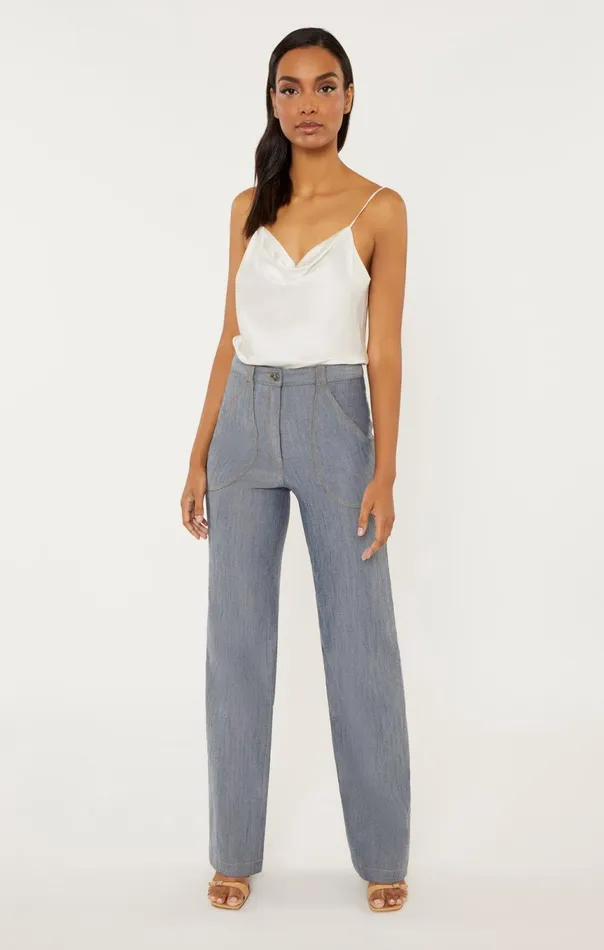 Women Paco Pant Lightindigo Cinq Sept Pants