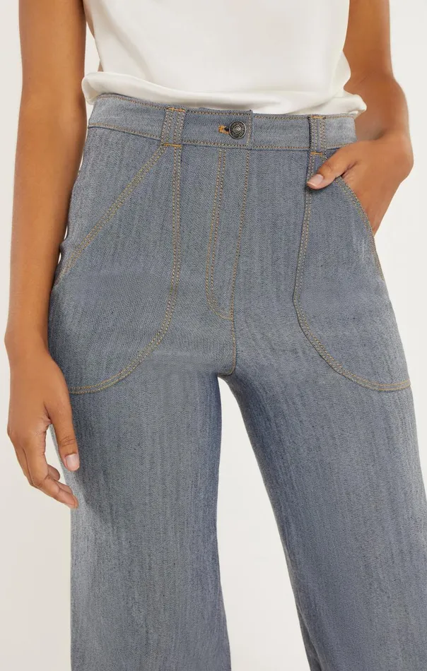 Women Paco Pant Lightindigo Cinq Sept Pants