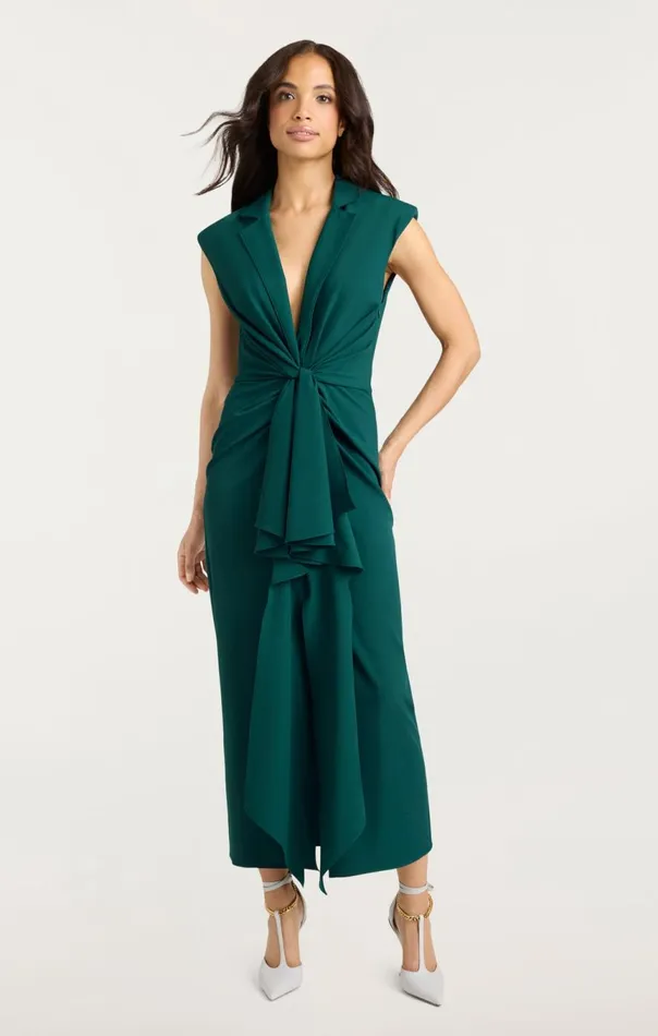 Women Padma Dress Greenonyx Cinq Sept Cocktail and Evening