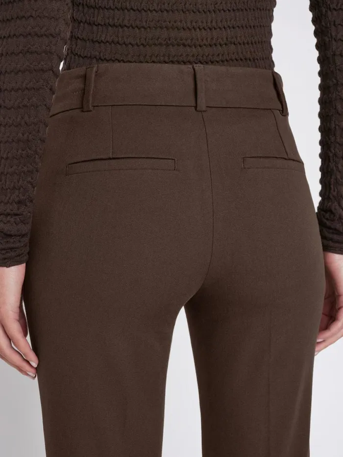 Women Pants FRAME Le High Flare Split Trouser 8212 Espresso Women Pants FRAME Le High Flare Split Trouser 8212 Espresso