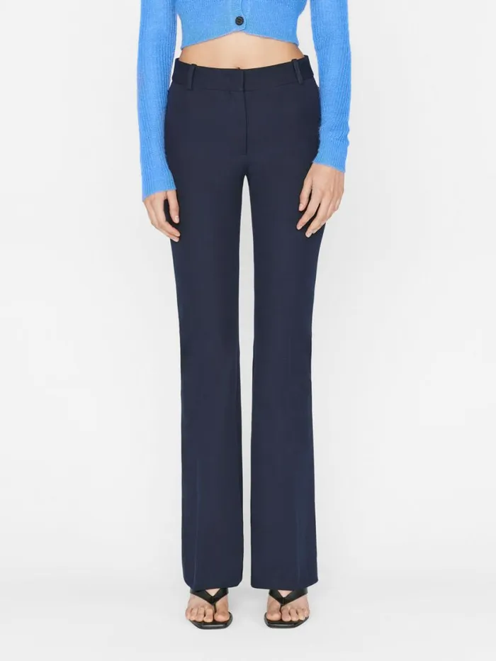 Women Pants FRAME Le High Flare Trouser 8212 Navy Women Pants FRAME Le High Flare Trouser 8212 Navy
