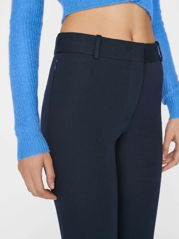 Women Pants FRAME Le High Flare Trouser 8212 Navy Women Pants FRAME Le High Flare Trouser 8212 Navy