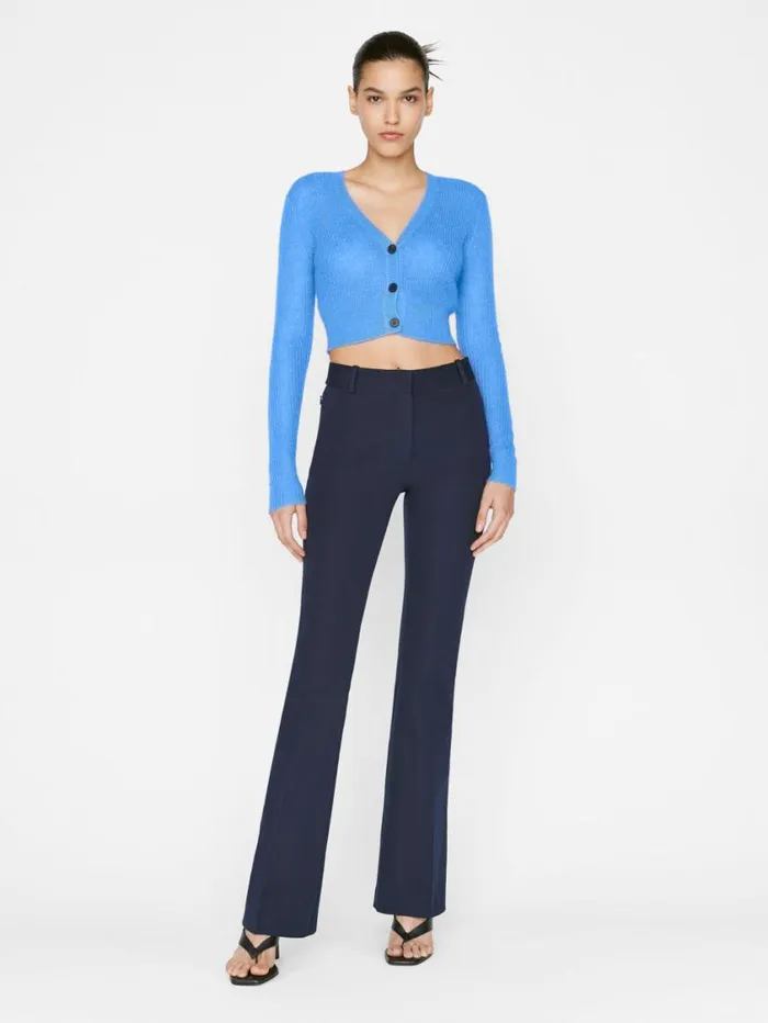 Women Pants FRAME Le High Flare Trouser 8212 Navy Women Pants FRAME Le High Flare Trouser 8212 Navy