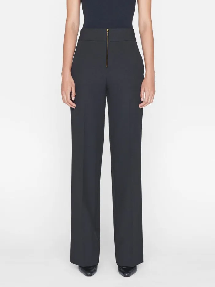 Women Pants FRAME Relaxed Trouser 8212 Noir