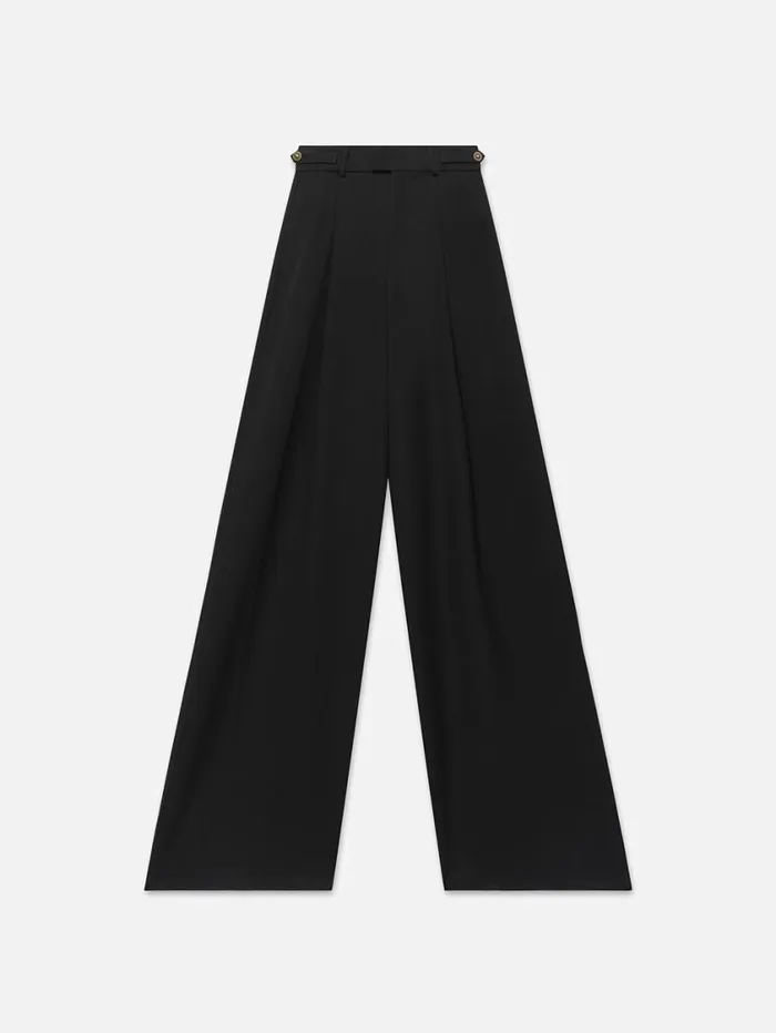 Women Pants FRAME Ritz Women039s Pleated Trouser 8212 Black