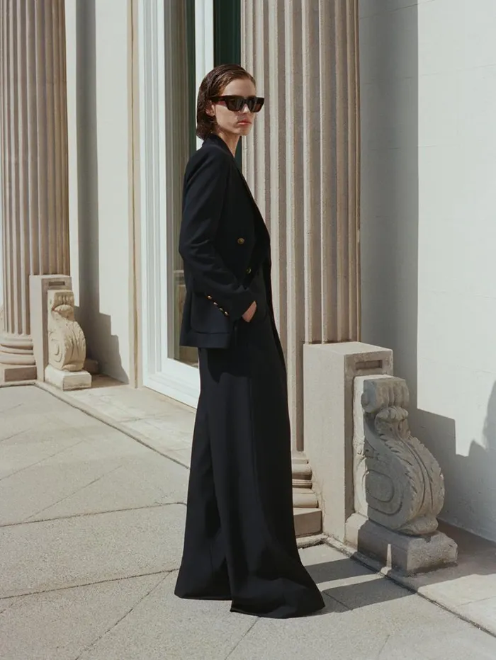 Women Pants FRAME Ritz Women039s Pleated Trouser 8212 Black Women Pants FRAME Ritz Women039s Pleated Trouser 8212 Black