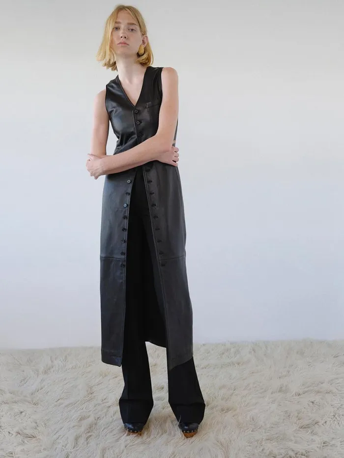 Women Pants FRAME The Slim Stacked Trouser 8212 Black Women Pants FRAME The Slim Stacked Trouser 8212 Black