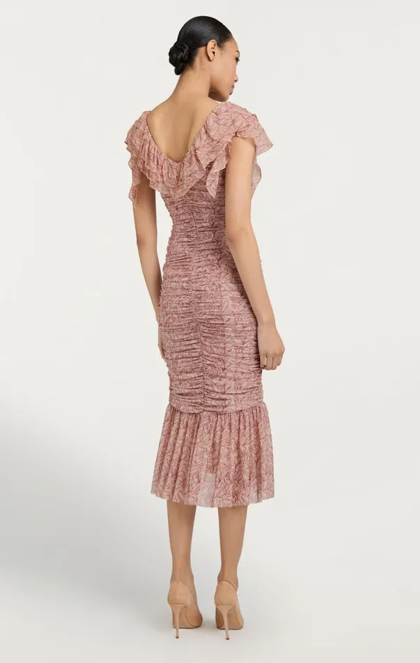 Women Paola Dress Blushermulti Cinq Sept Cocktail and Evening