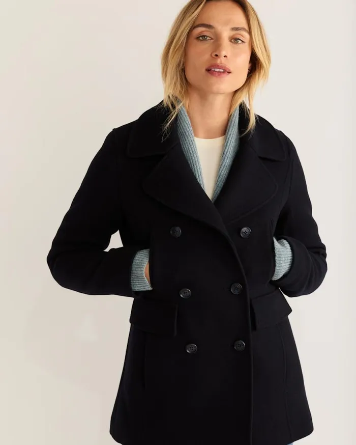 Women PEACOAT Navy Pendleton Jackets and Coats
