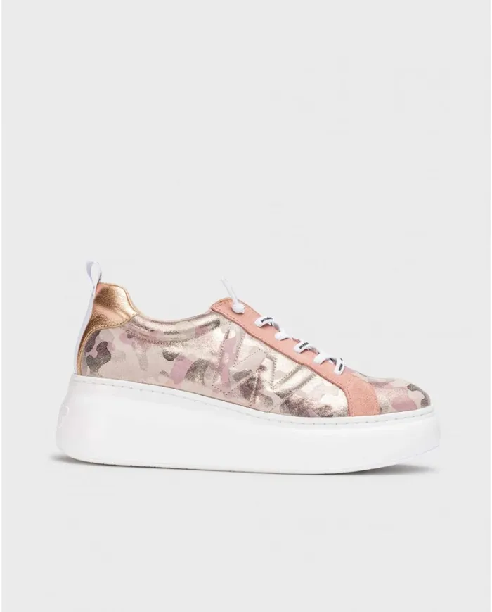 Women Pink DORITA Sneaker Wonders Platforms