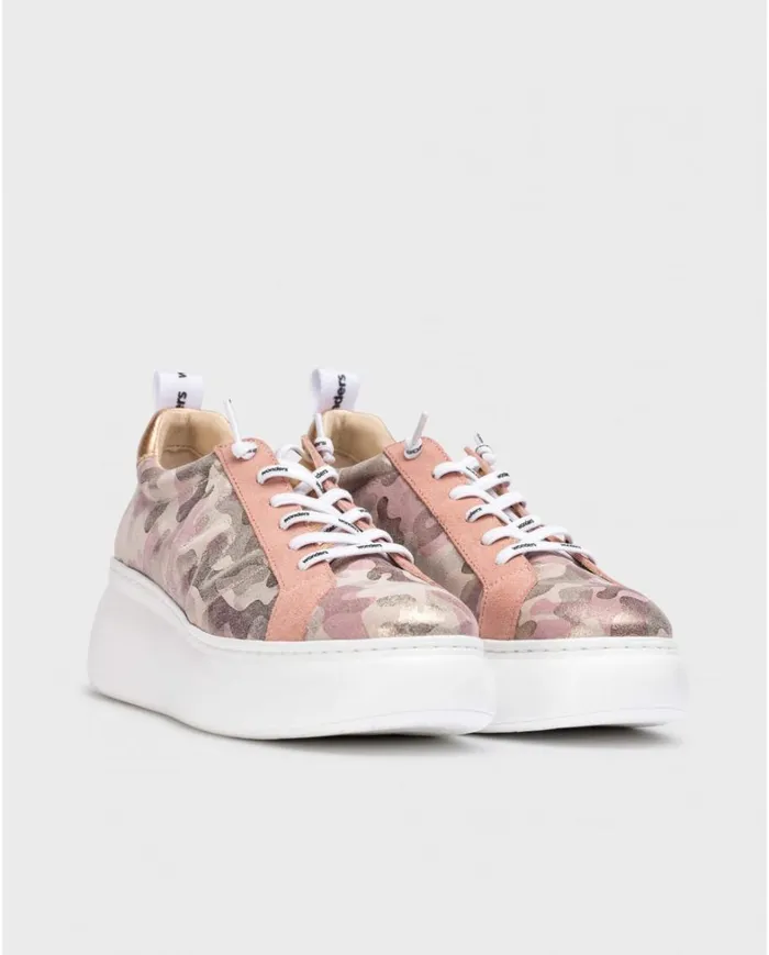 Women Pink DORITA Sneaker Wonders Platforms