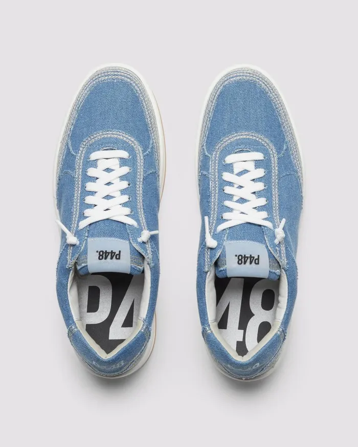 Women Platforms P448 Empire Denim Stitch
