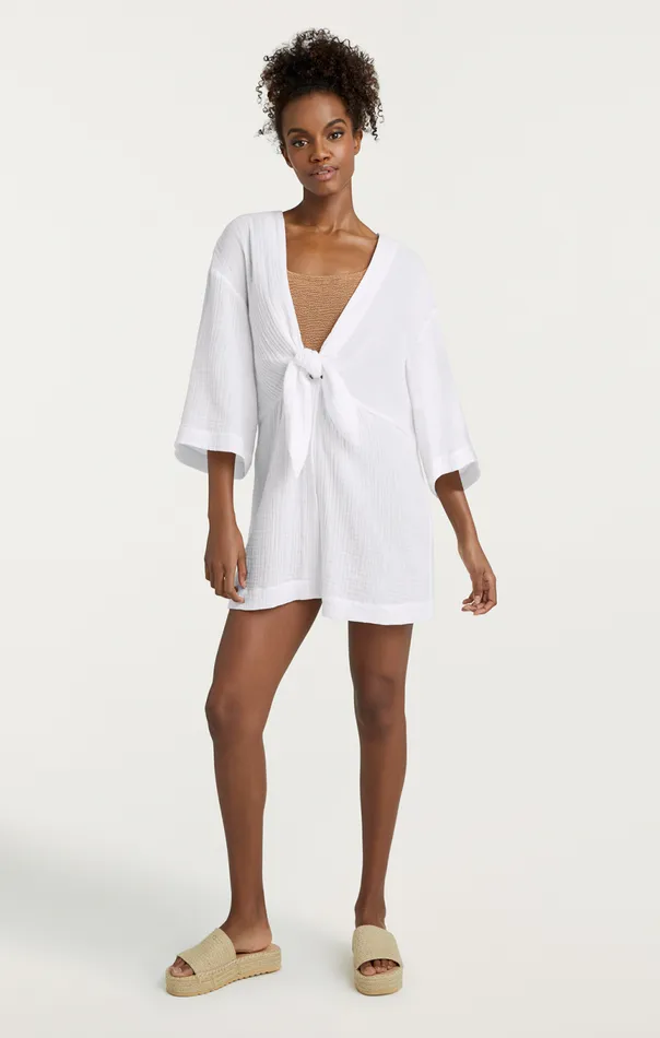 Women Ralpha Top White Cinq Sept Coverups