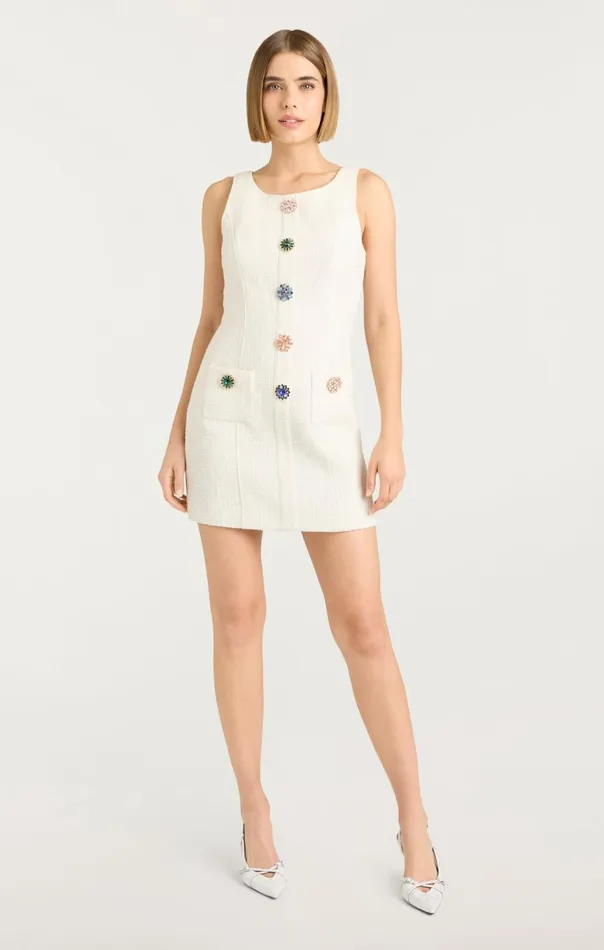 Women Randi Dress Gardenia Cinq Sept Mini