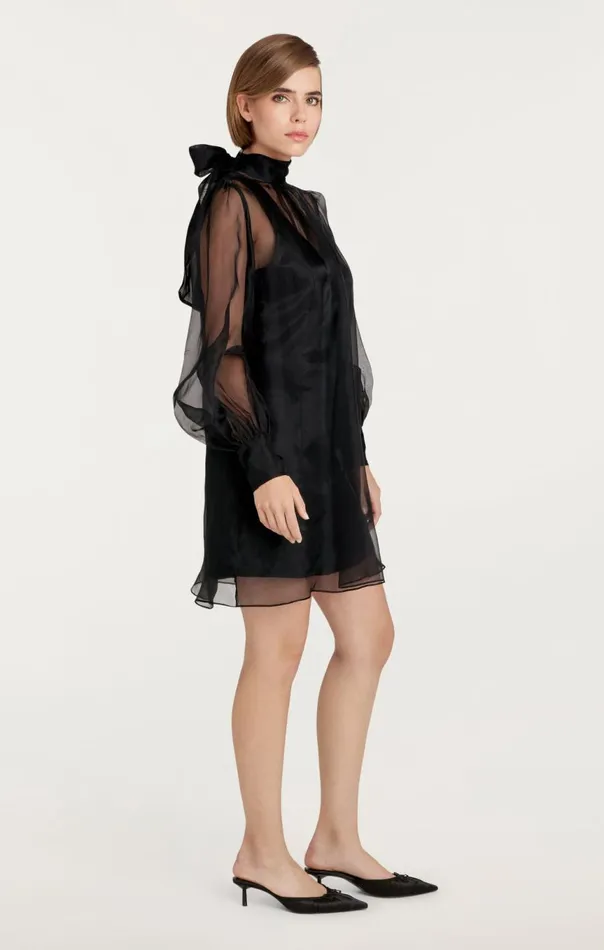 Women Reo Dress Black Cinq Sept Mini