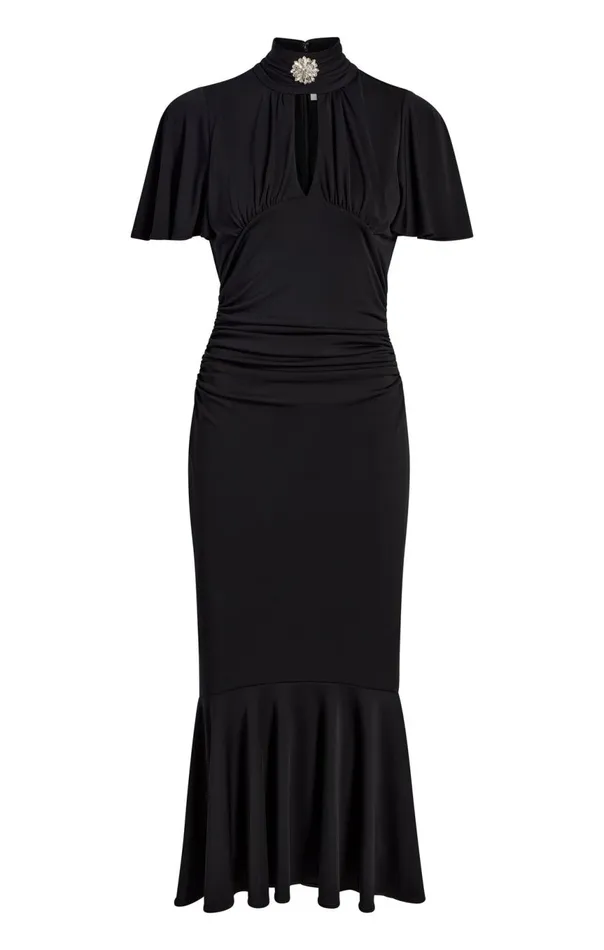 Women Rosita Dress Black Cinq Sept Midi