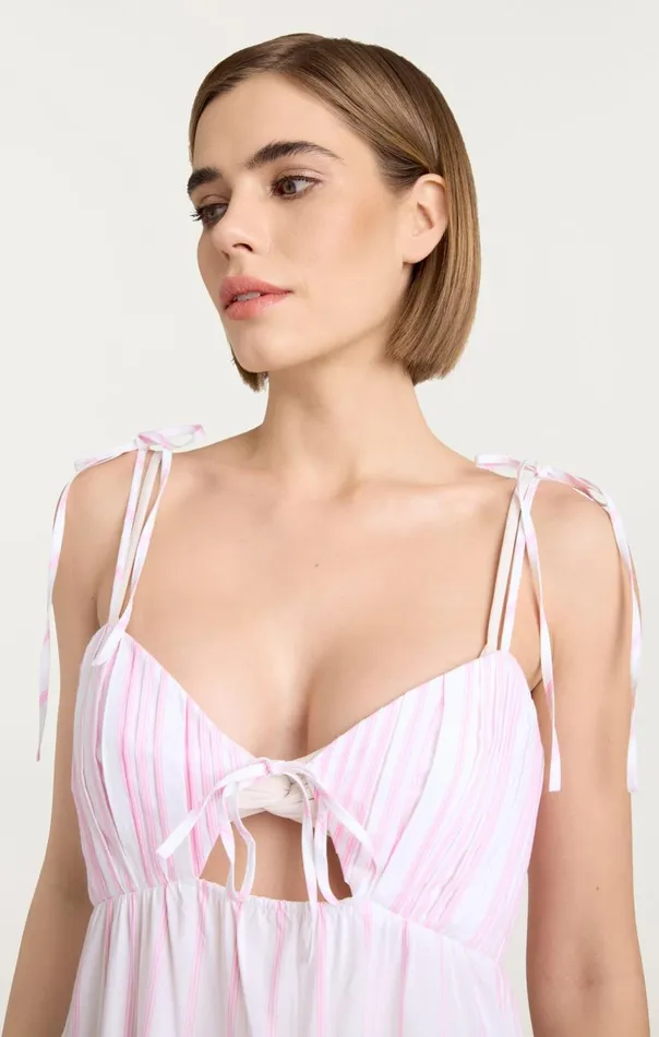 Women Ryley Dress Whitebubblegum Cinq Sept Coverups
