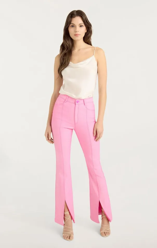 Women Shanis Pant Lightelectricpink Cinq Sept Pants