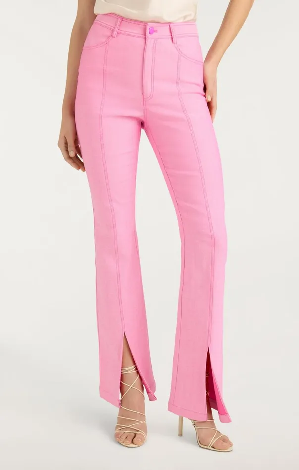Women Shanis Pant Lightelectricpink Cinq Sept Pants