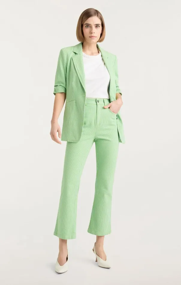 Women Short Sleeve Khloe Blazer Lushmeadowskylight Cinq Sept Blazers