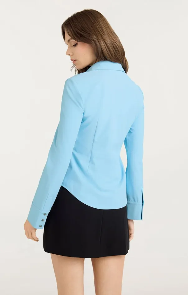 Women Sienna Top Aguafria Cinq Sept Long Sleeve Tops