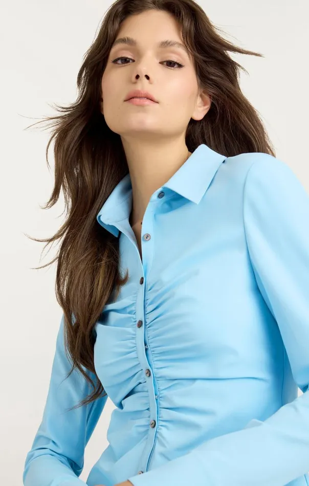 Women Sienna Top Aguafria Cinq Sept Long Sleeve Tops