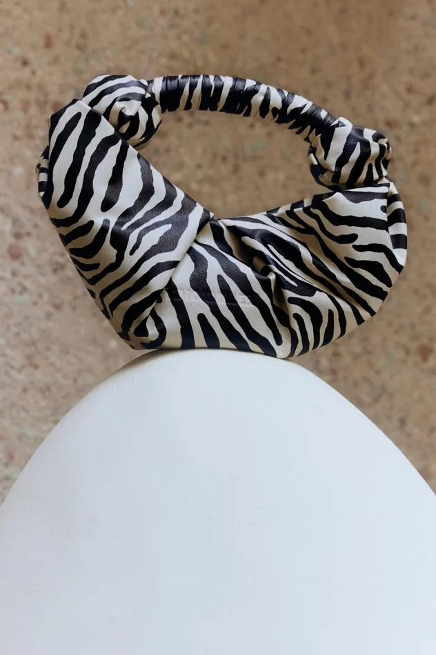 Women Simon Miller Bags Lopsy Bag In Zebra Trip
