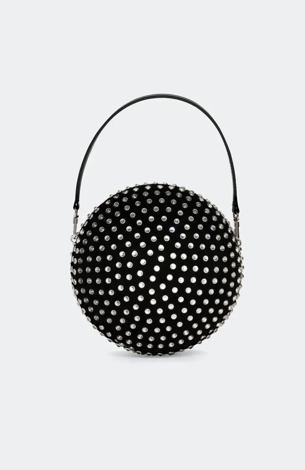Women Simon Miller Bags SIMONMILLER Dome Bag In BlackClear
